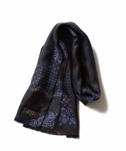 ▲BEAMS PLUS / ペイズリープリントスカーフ