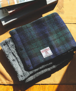 ▲BEAMS / ハリスツイード ネックウォーマー