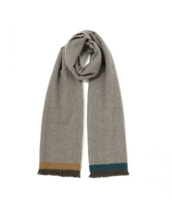 ▲Begg x Co / HERRINGBONE WASHED マフラー