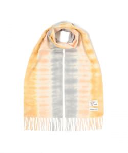 ▲beee × BEAMS / 別注 Tie Dye Cashmere Muffler
