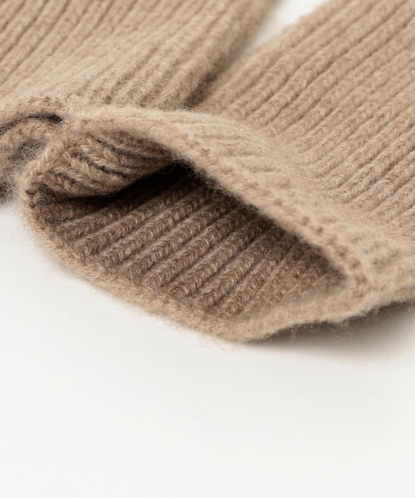 BEAMS BEAMS BEAMS Cashmere fingerless gloves (fashion