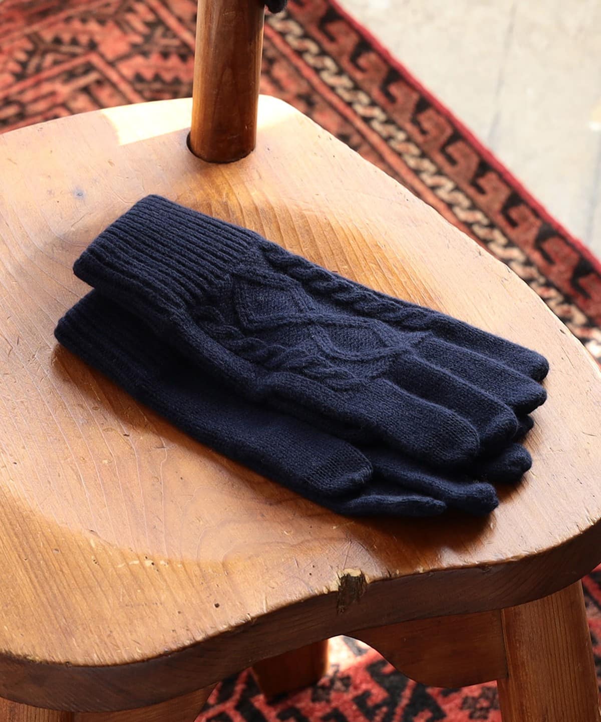 【未使用・タグ付】【BEAMS別注】ダントン　ウールグローブ　タッチパネル対応 楽天市場】DANTON * BEAMS / 別注 Wool Glove BEAMS MEN
