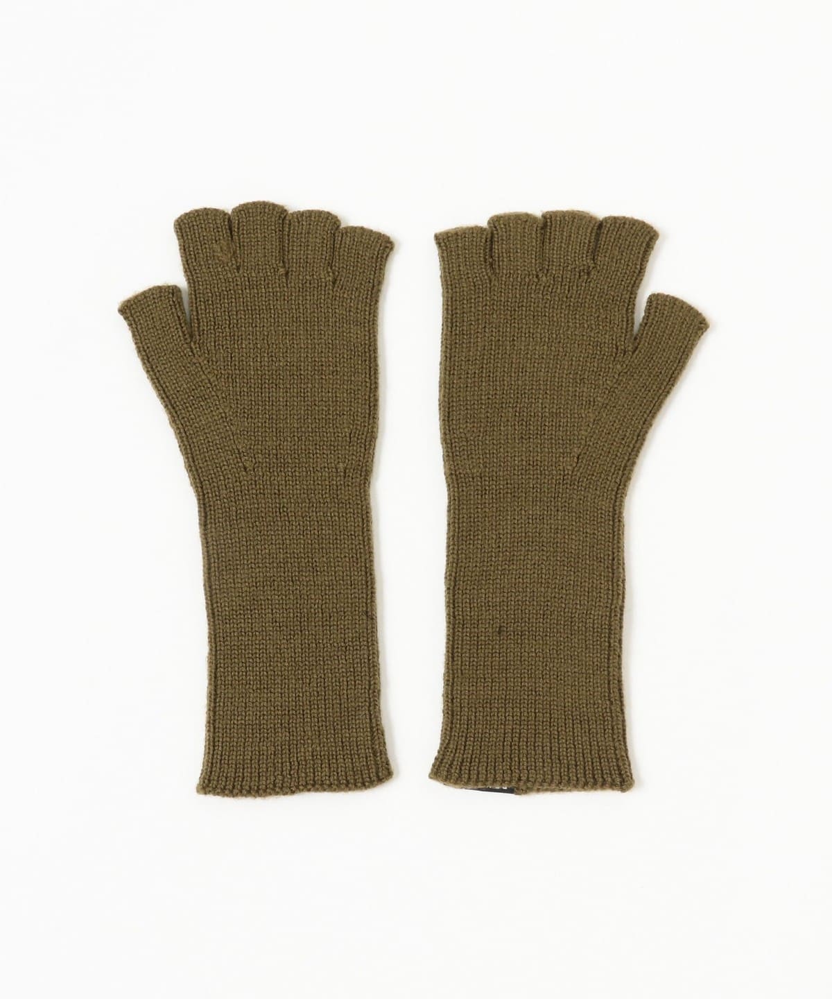 指抜き　手袋 ライトグリーン　beams BEAMS PLUS（ビームス プラス）Fingerless Glove（ファッション雑貨