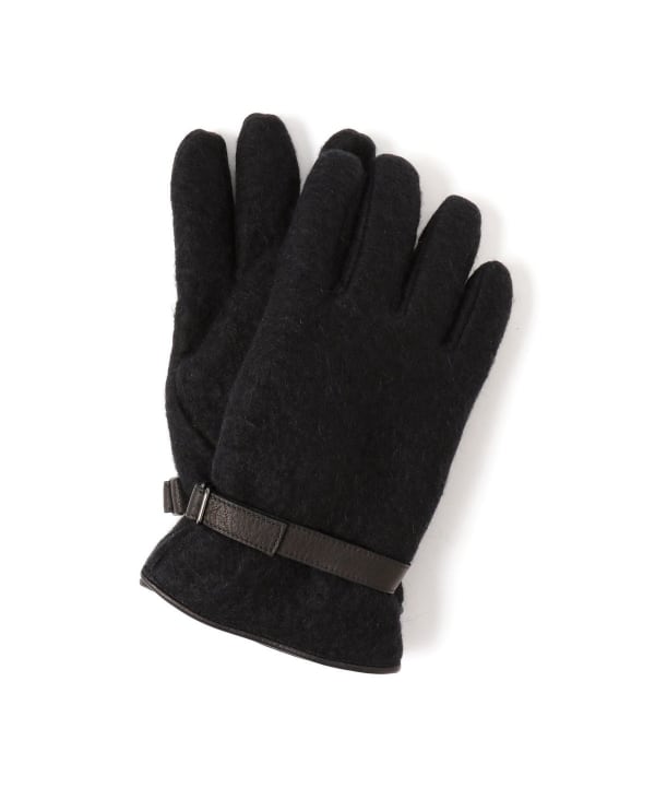 AURALEE / BRUSHED ALPAKA WOOL MELTON GROVES