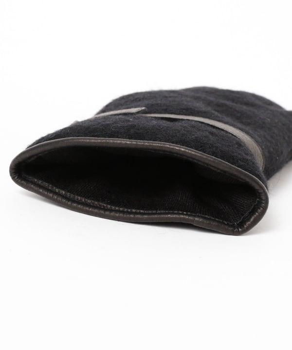 AURALEE / BRUSHED ALPAKA WOOL MELTON GROVES