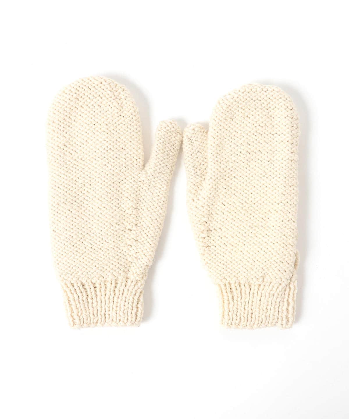 BEAMS PLUS（ビームス プラス）INVERALLAN / Hand Knit Mittens