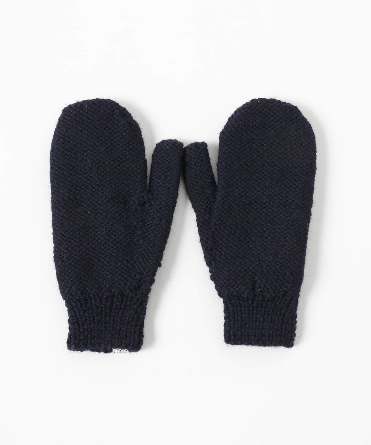 BEAMS PLUS（ビームス プラス）INVERALLAN / Hand Knit Mittens