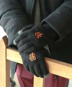 ▲INFIELDER DESIGN / MLB ロゴ グローブ