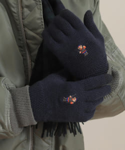 ▲INFIELDERDESIGN / Fish Bear Glove (タッチパネル対応)