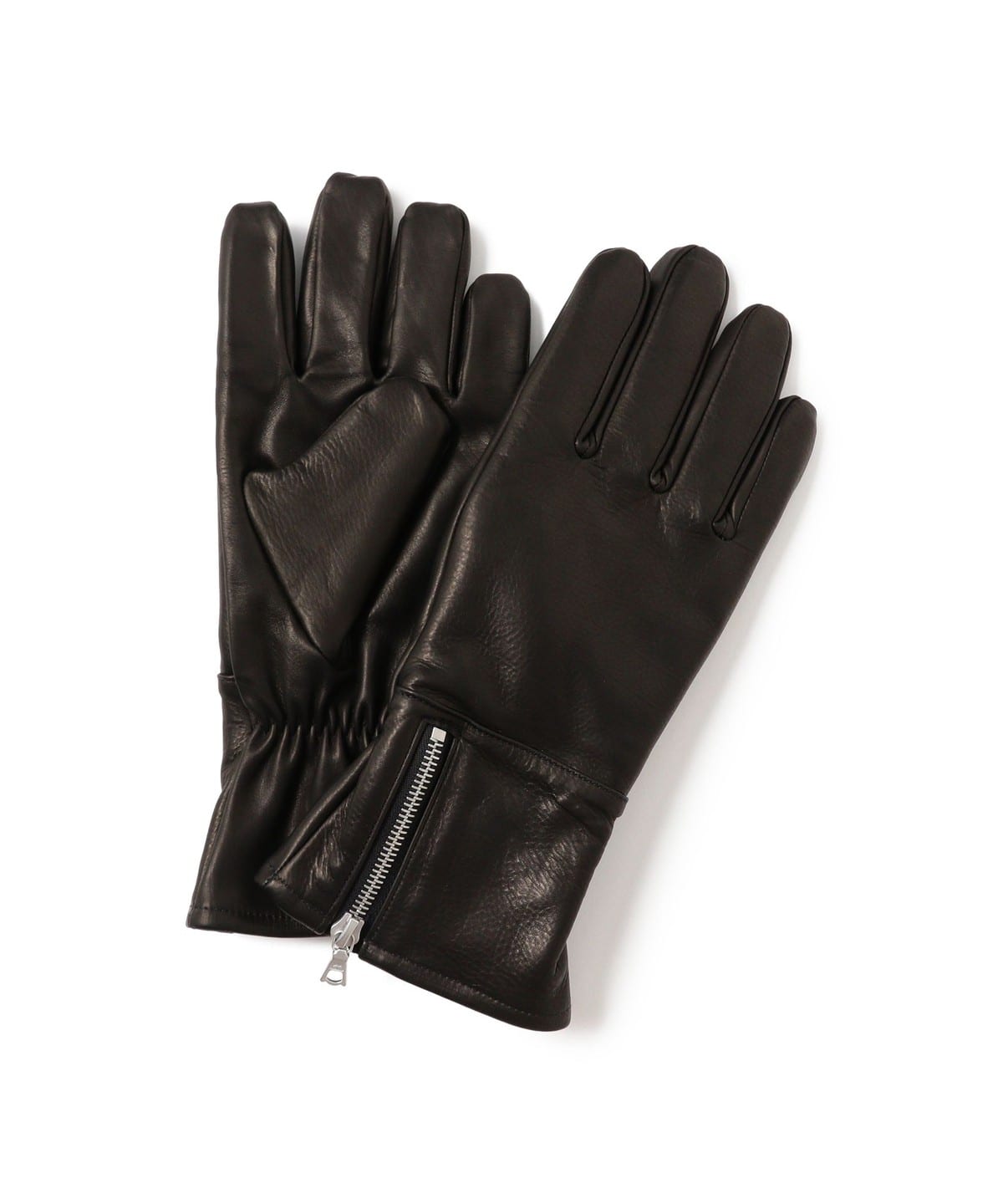 AURALEE オーラリー / CALF LEATHER GLOVES ファッション雑貨 MEN BLACK ONE SIZE