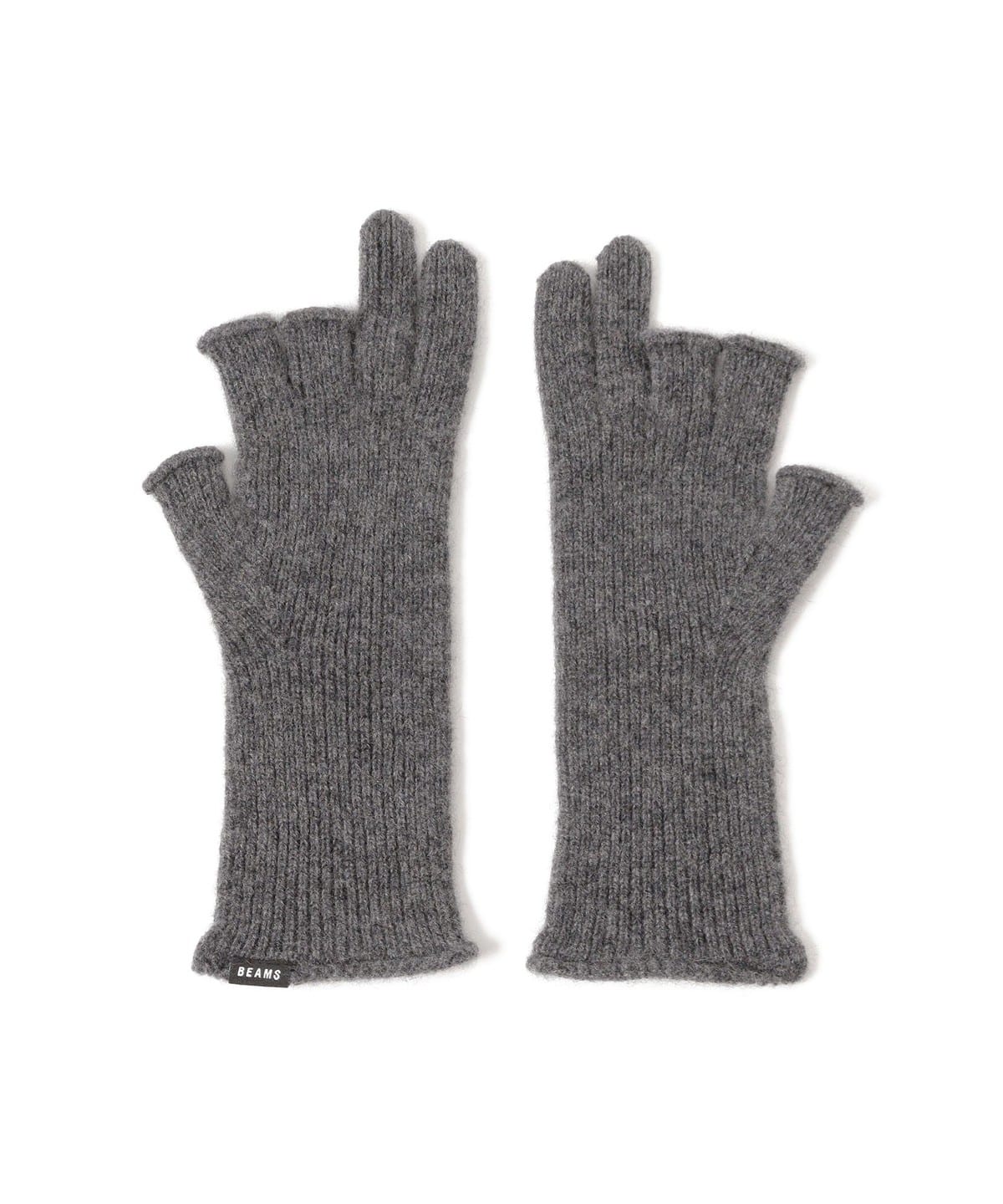 BEAMS（ビームス）カシミヤ フィンガーレス グローブ（ファッション