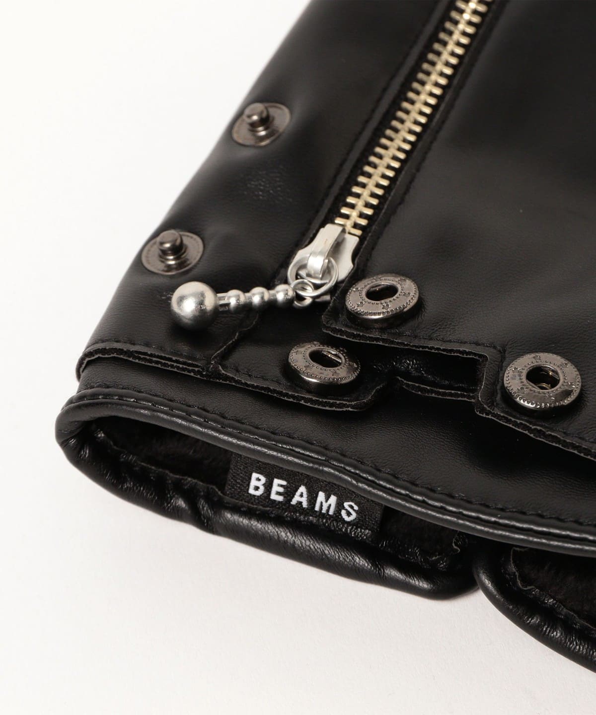 BEAMS（ビームス）ダブル ライダース グローブ（ファッション雑貨 手袋
