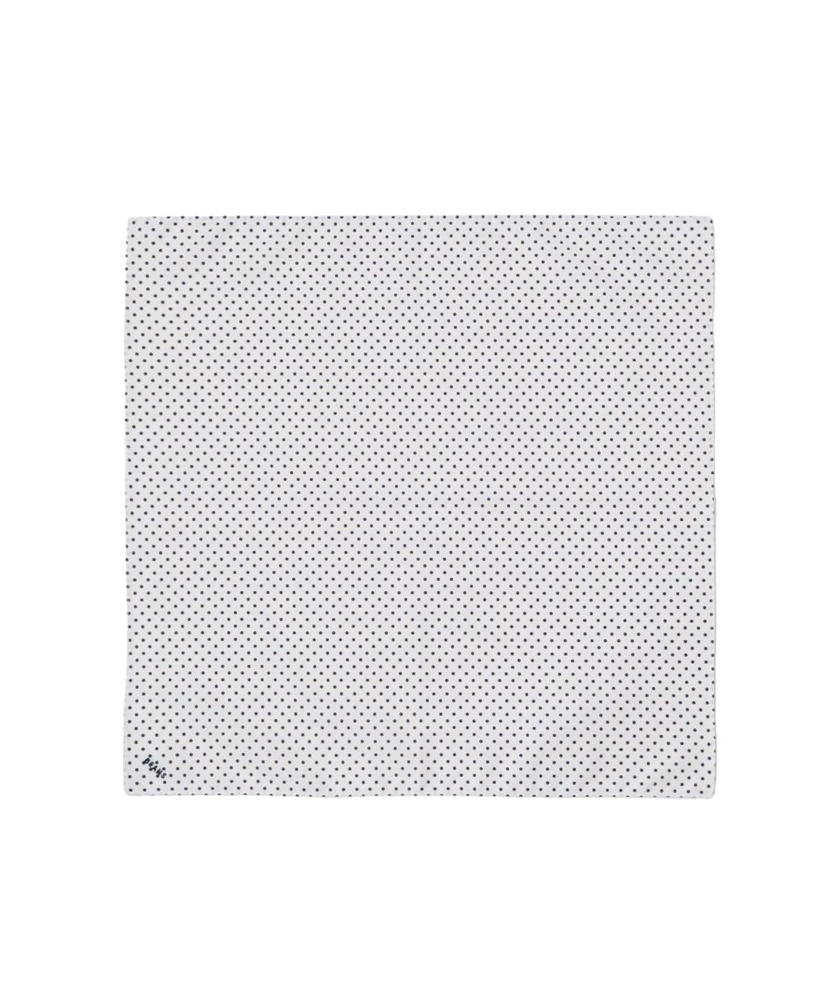 ドット ハンカチ 財布・小物 MEN WHT*NAVY大 FREE ドット ハンカチ 財布・小物 MEN WHT*NAVY大 FREE