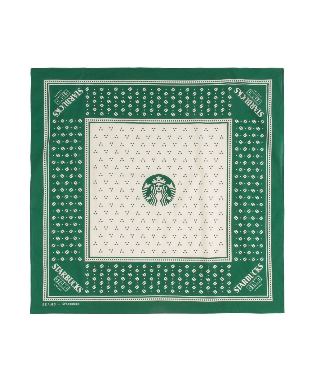 【ショップ限定商品】STARBUCKS STAND by BEAMS ビームス / バンダナ 財布・小物 MEN GREEN ONE SIZE 【ショップ限定商品】STARBUCKS STAND by BEAMS ビームス / バンダナ 財布・小物 MEN GREEN ONE SIZE
