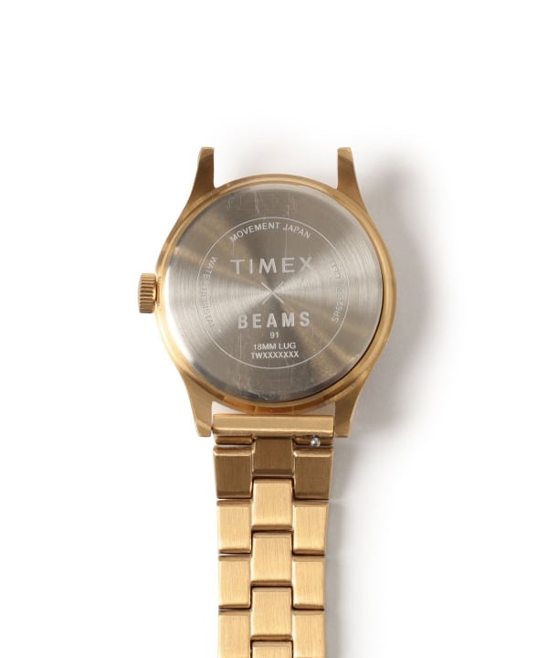 BEAMS（ビームス）TIMEX × BEAMS / 別注 CAMPER Yellow Gold（時計