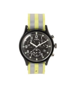 TIMEX / MK1 アルミニウムクロノ リバーシブルストラップ ブラック ウォッチ▲