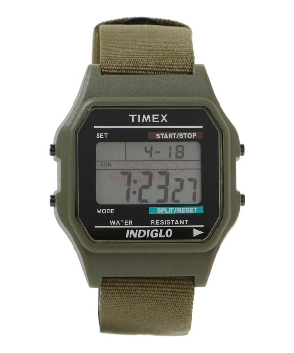 BEAMS BEAMS × BEAMS / TIMEX MILITARY DIGITAL WATCH Special order 