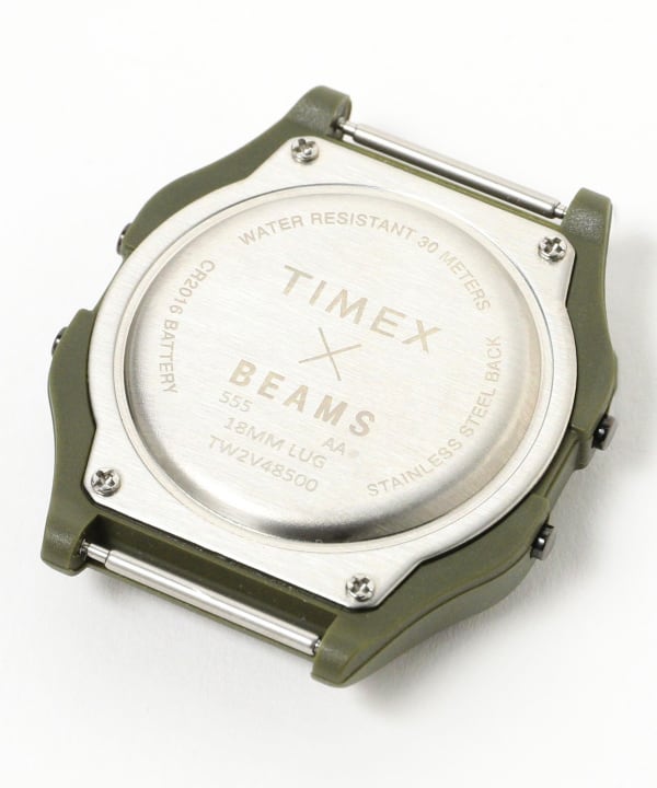 BEAMS BEAMS × BEAMS / TIMEX MILITARY DIGITAL WATCH Special