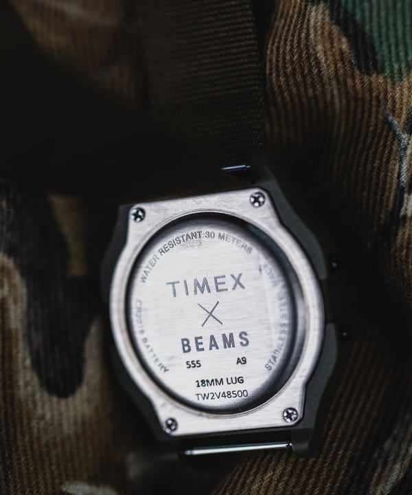 BEAMS BEAMS × BEAMS / TIMEX MILITARY DIGITAL WATCH Special order 