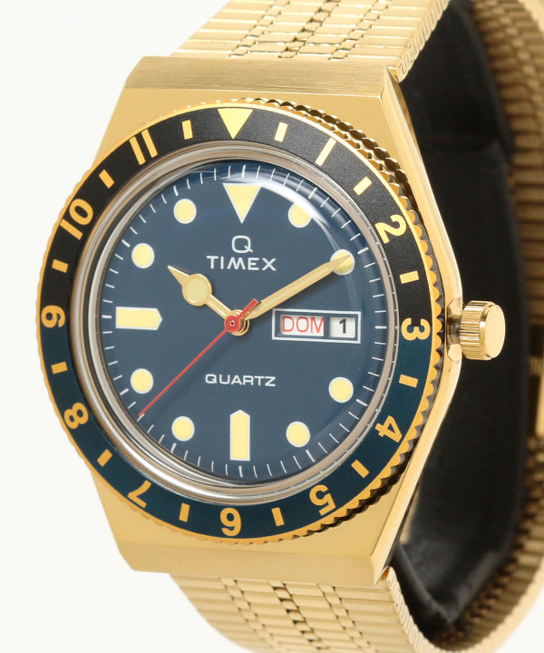 Beams ビームス Timex Timex Q ゴールド 3針ウォッチ 時計 腕時計 通販 Beams