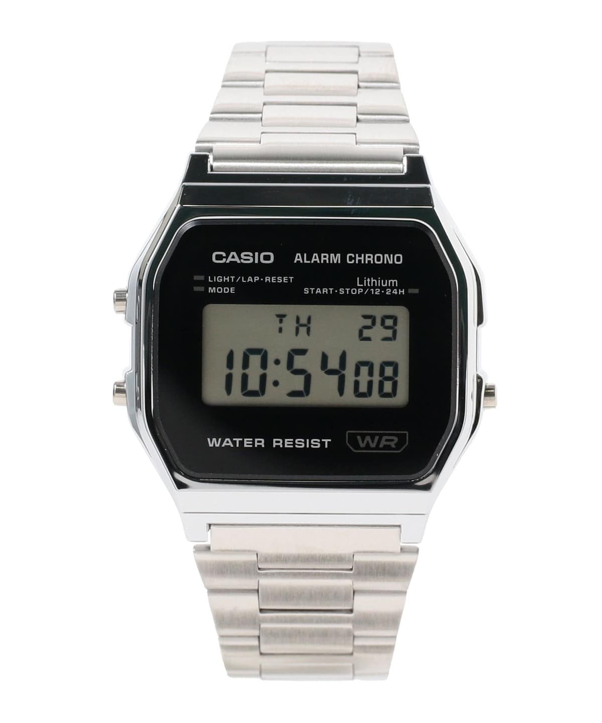 BEAMS（ビームス）CASIO / デジタル ウォッチ シルバー A158WEA-1JF ...