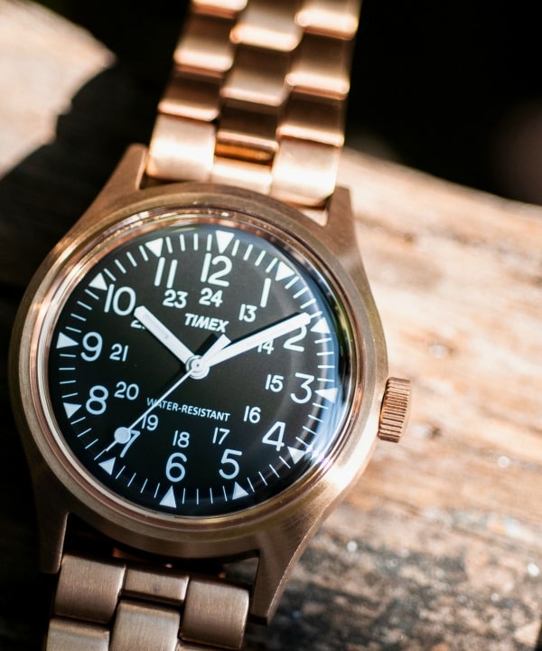 BEAMS（ビームス）TIMEX × BEAMS / 別注 CAMPER COPPER 3針ウォッチ