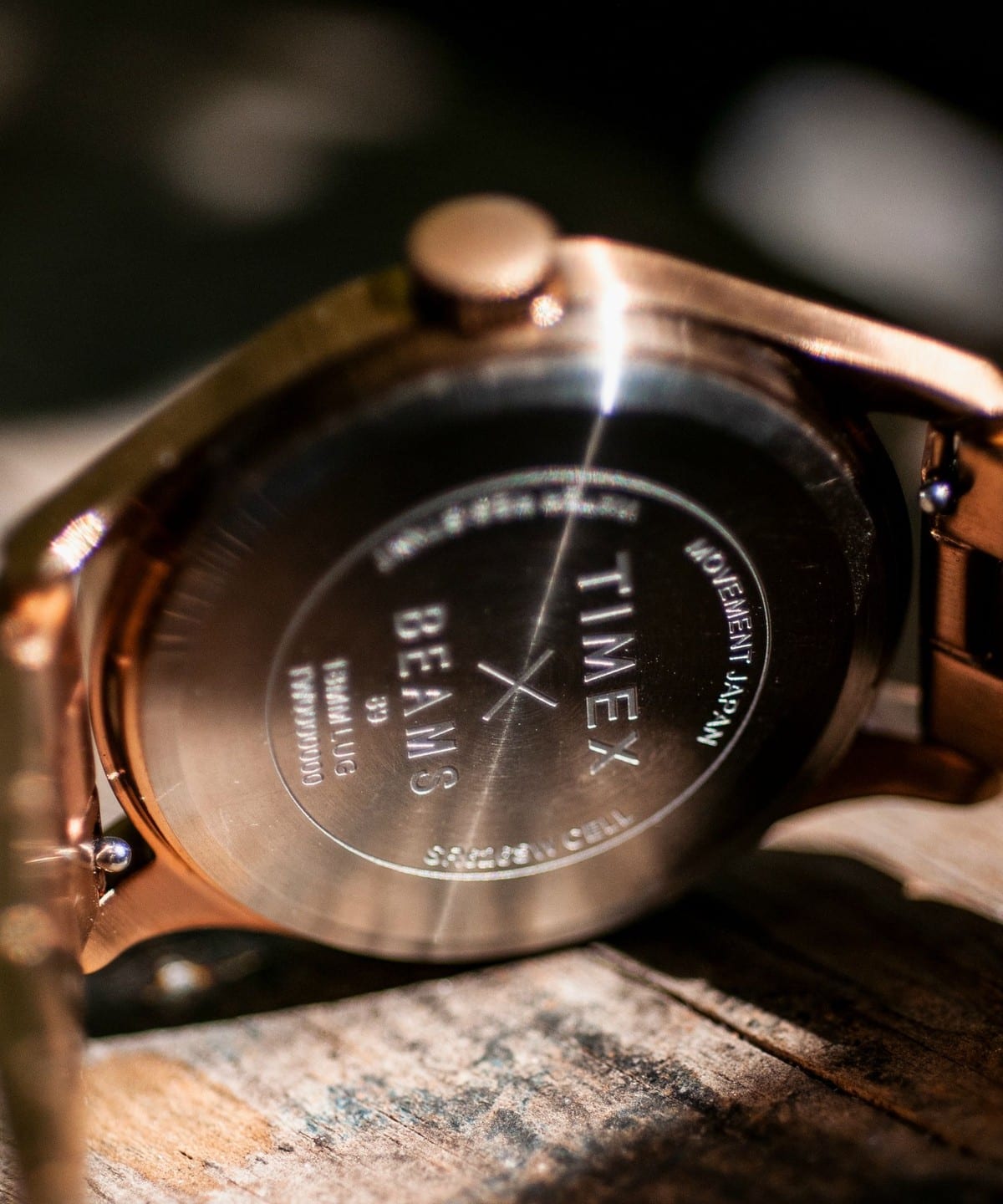 BEAMS（ビームス）TIMEX × BEAMS / 別注 CAMPER COPPER 3針