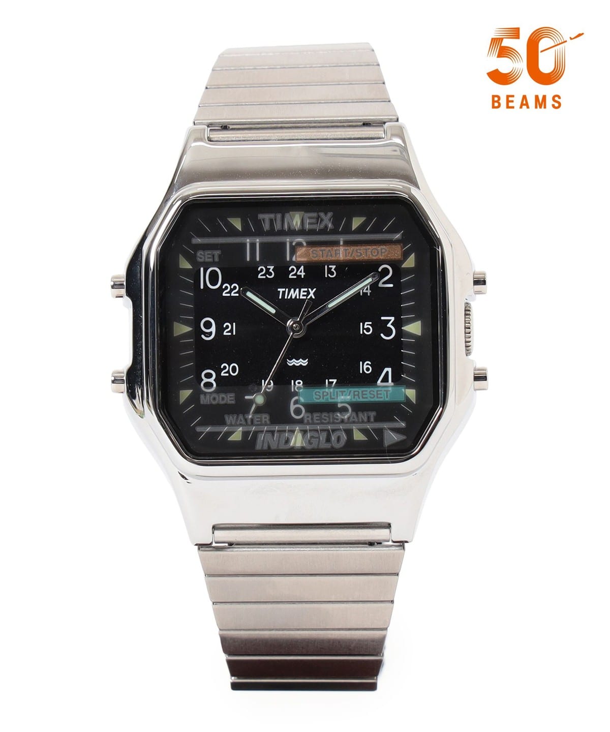 BEAMS（ビームス）【別注】TIMEX / Square Camper Silver（時計 腕時計