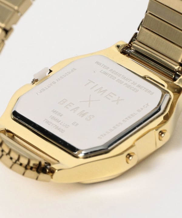 BEAMS（ビームス）【別注】TIMEX / Square Camper Gold（時計 腕時計