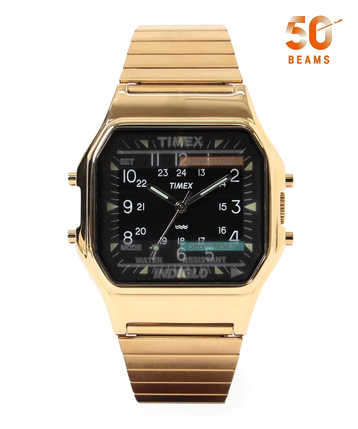 BEAMS（ビームス）【別注】TIMEX / Square Camper Gold（時計 腕時計