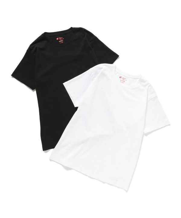 BEAMS（ビームス）Hanes × BEAMS / 別注 Japan Fit 2pack T-shirts