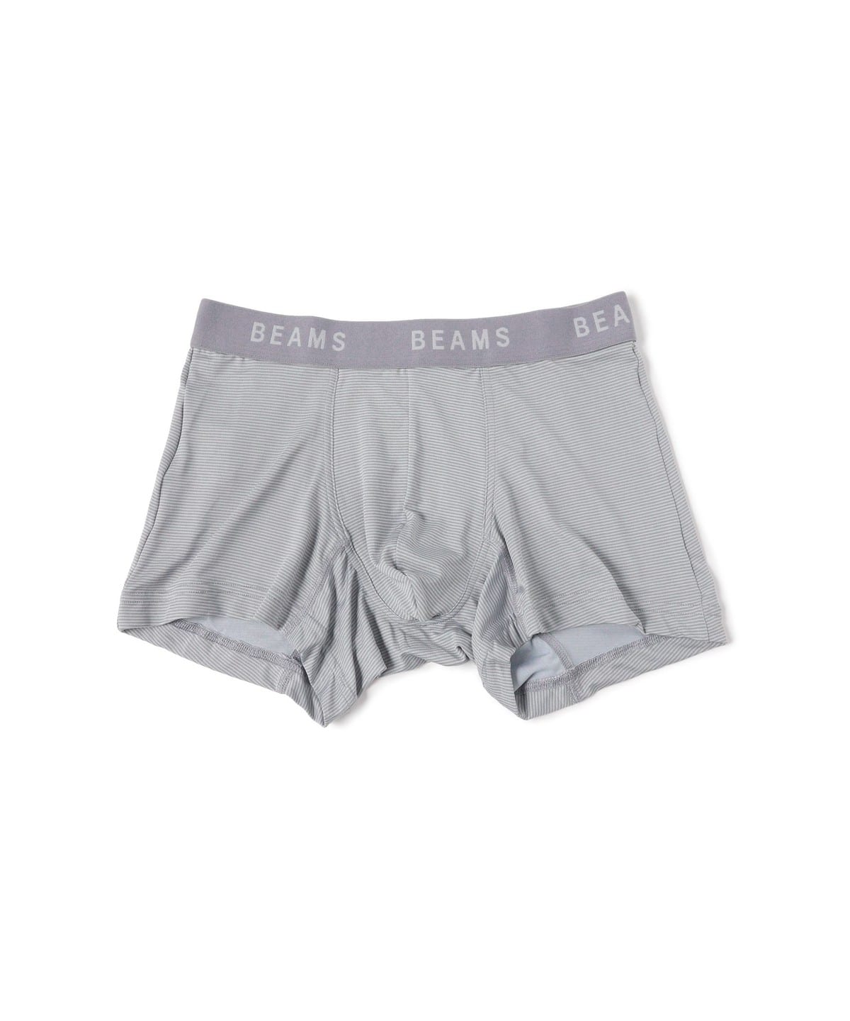 マイクロボーダー ボクサーパンツ アンダーウェア・着物 MEN GREY L マイクロボーダー ボクサーパンツ アンダーウェア・着物 MEN GREY L