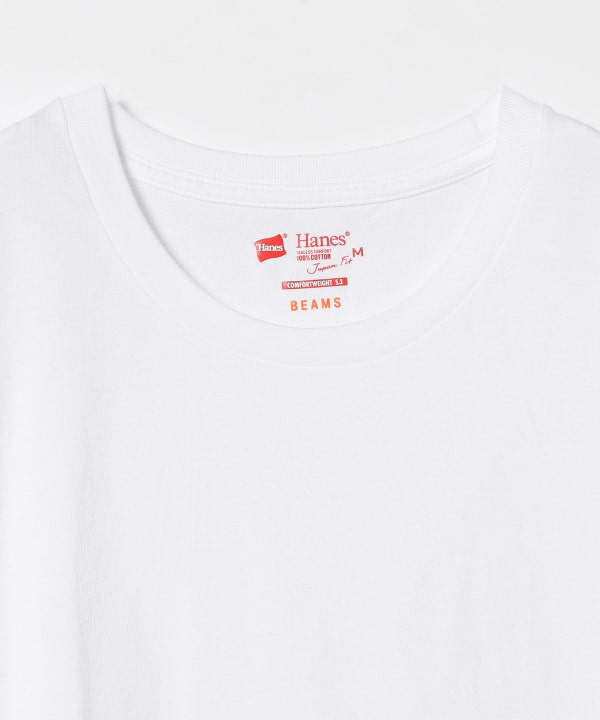 BEAMS（ビームス）Hanes × BEAMS / 別注 Japan Fit 2pack T-shirts（T 