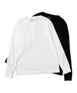 Hanes / Japan Fit Long Sleeve T-shirts 2Pieces