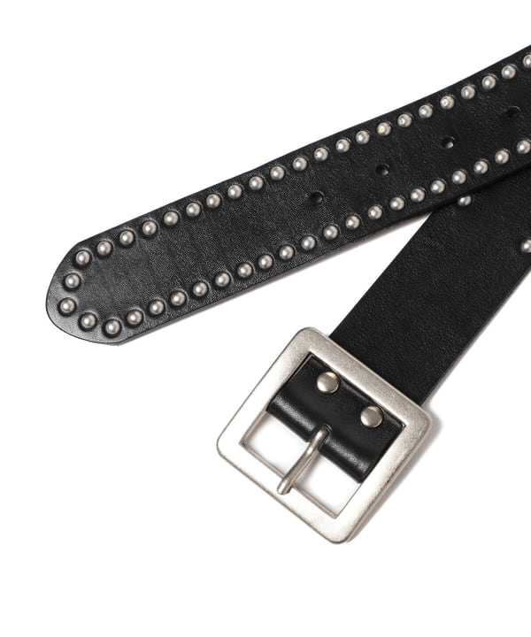 BEAMS（ビームス）FUTURE ARCHIVE / SIDE STUDDED BELT（ファッション 