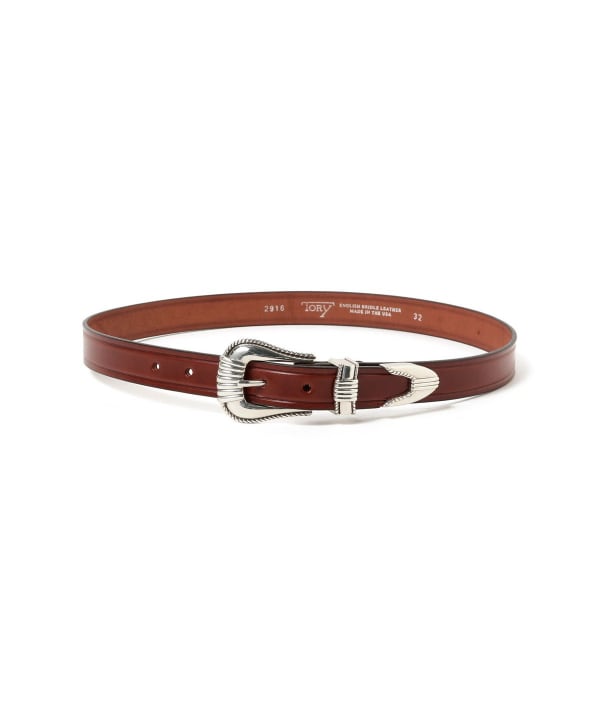 TORY LEATHER / 1 Creased Belt 32 | hartwellspremium.com