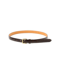 ▲Scye / Press Croco Dress Belt