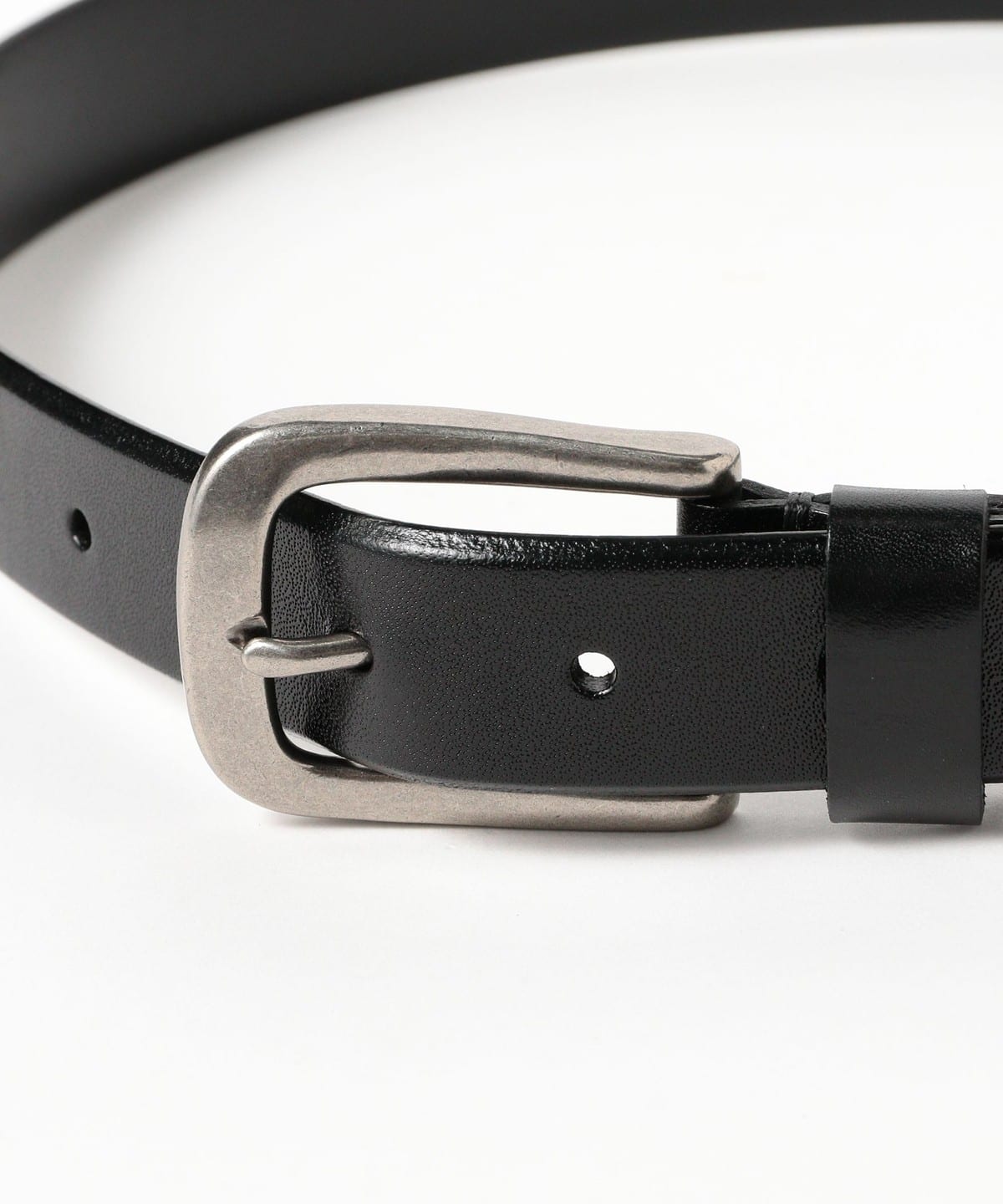 BEAMS DESIGN ブラックレザーベルト BEAMS DESIGN ブラックレザーベルト BEAMS DESIGN ブラック