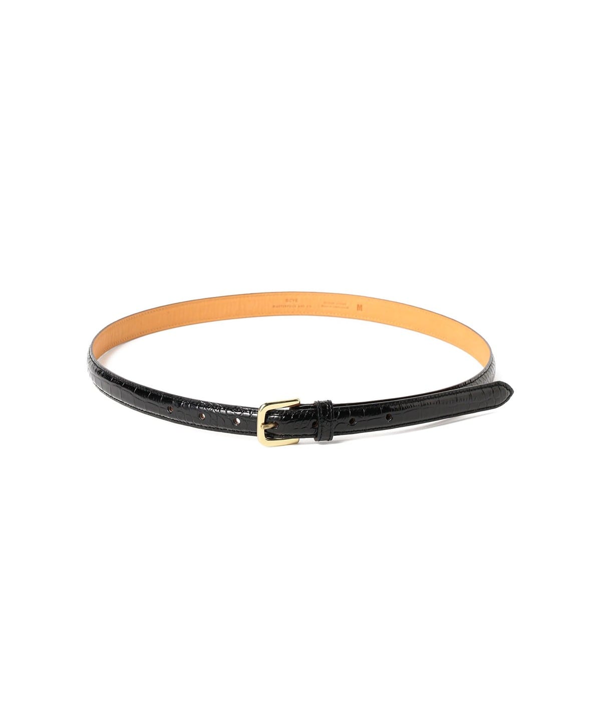 Scye サイ / Press Croco Dress Belt ファッション雑貨 MEN BLACK 30 Scye サイ / Press Croco Dress Belt ファッション雑貨 MEN BLACK 30