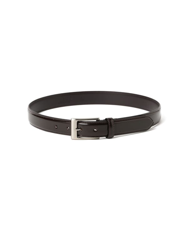 BEAMS Glass Leather Belt (Fashion Accessories Belts BEAMS