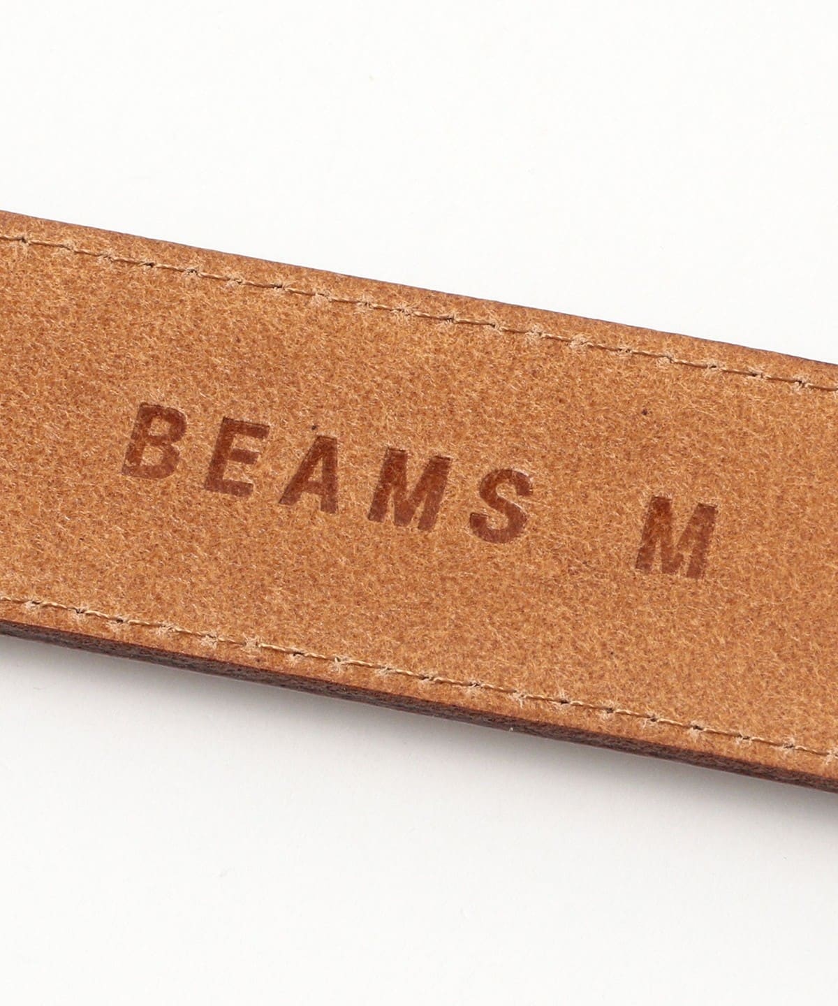BEAMS（ビームス）Wフック レザーベルト（ファッション雑貨 ベルト