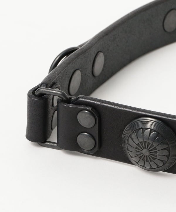 BEAMS（ビームス）blackmeans / ナローコンチョベルト（ファッション