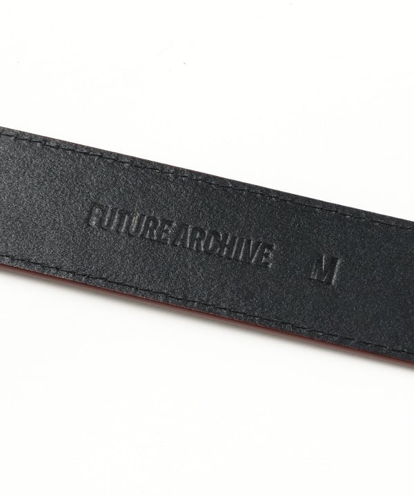 BEAMS（ビームス）FUTURE ARCHIVE / CROCO LEATHER BELT