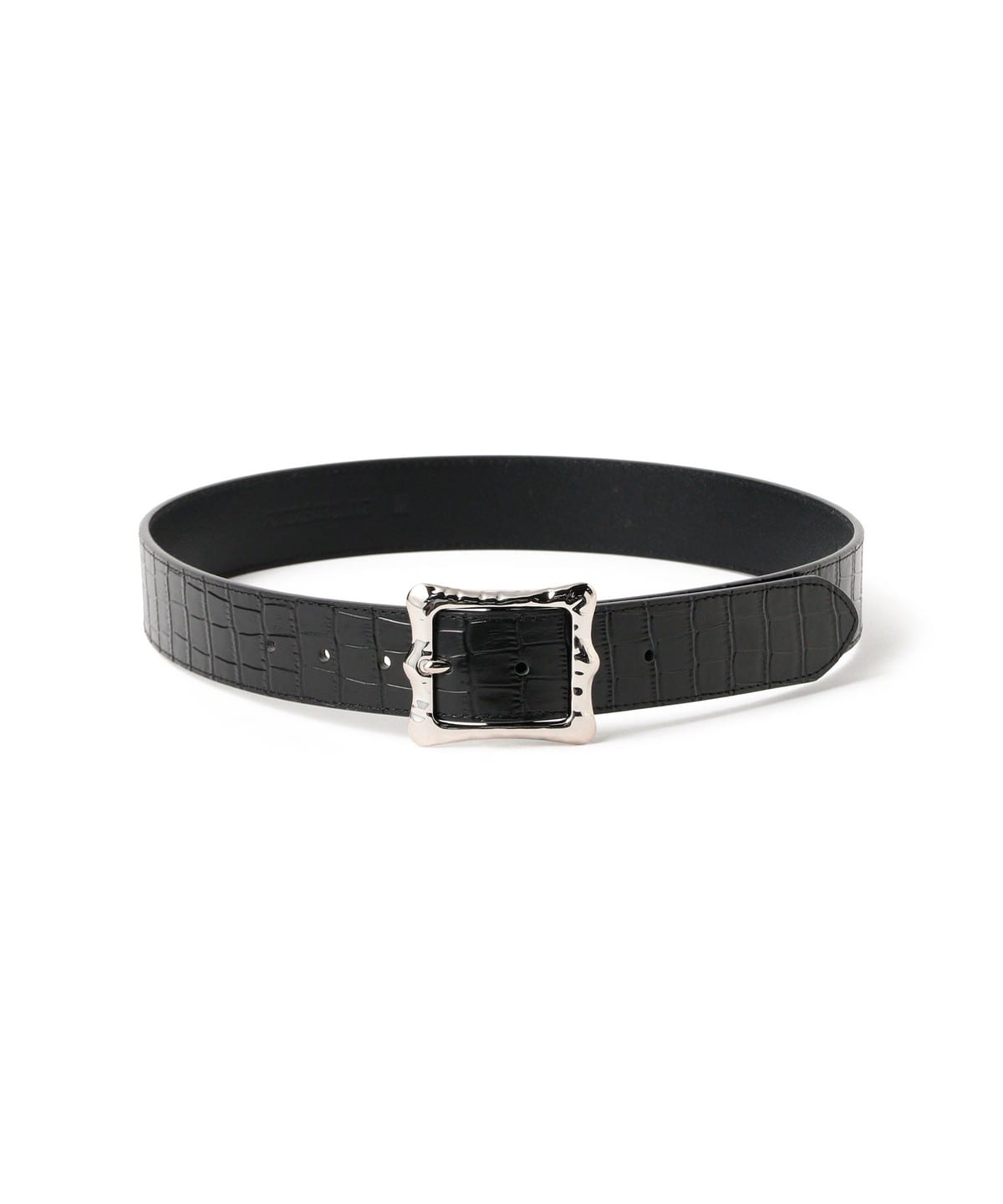BEAMS（ビームス）FUTURE ARCHIVE / CROCO LEATHER BELT