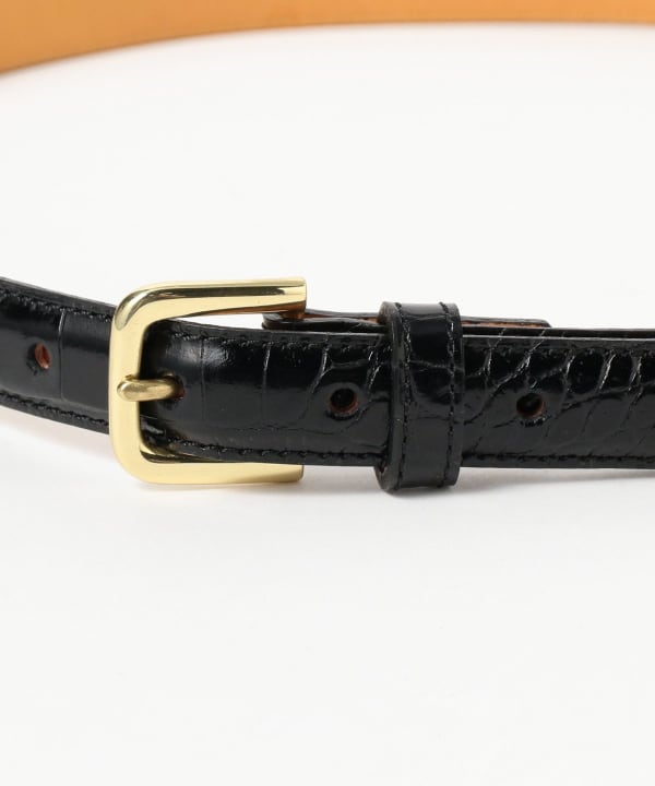 Scye / Press Croco Dress Belt