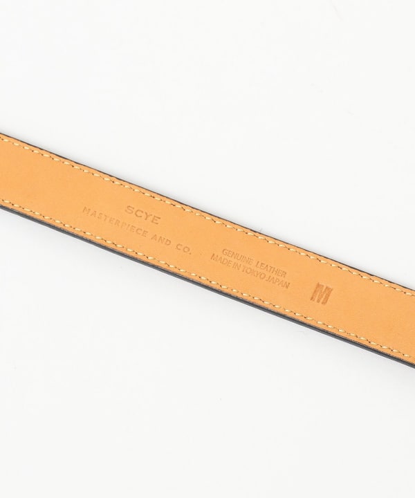 Scye / Press Croco Dress Belt
