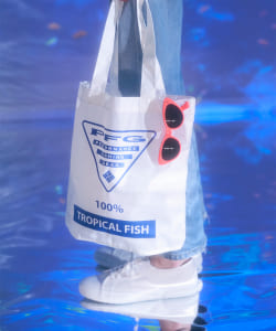 ▲Columbia PFG × BEAMS / 別注 RICH PITCH BMS PFG SHOPPING BAG