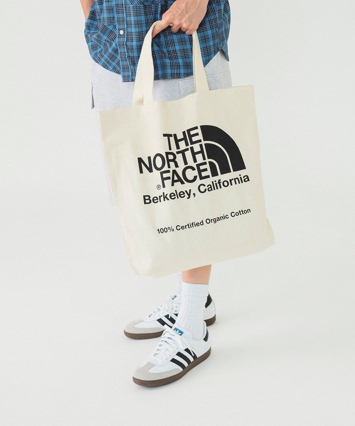 トートバッグ tnf organic セール cotton tote