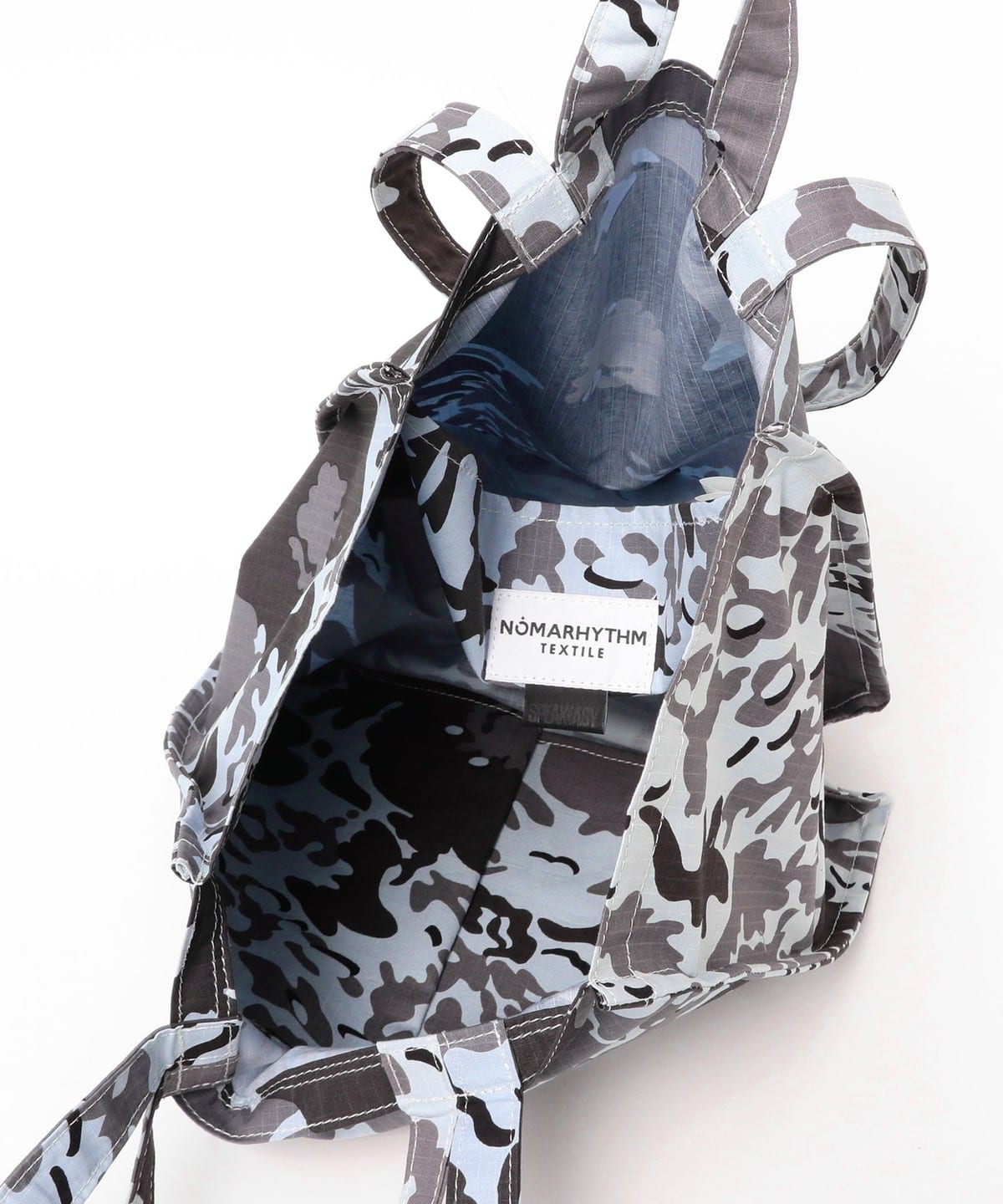BEAMS（ビームス）NOMARHYTHM TEXTILE × Speakeasy / Camo Flower Tote