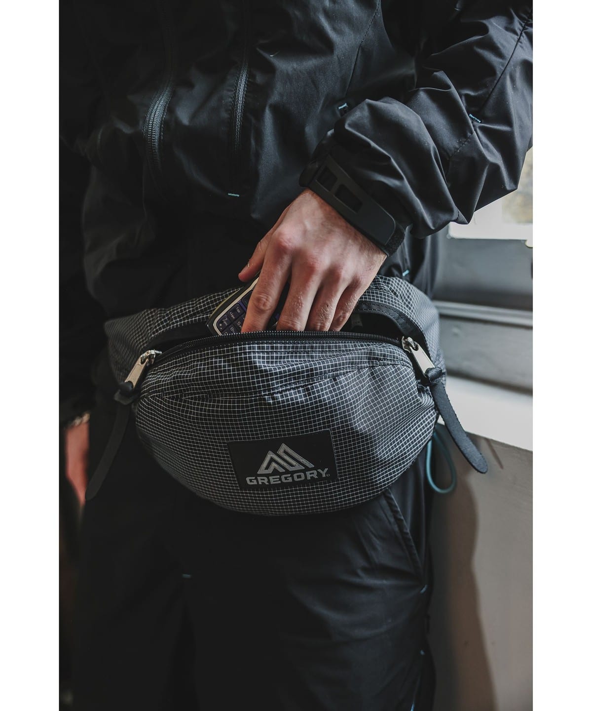 【別注】GREGORY グレゴリー / Tail Runner RIP STOP バッグ MEN BLACK ONE SIZE 【別注】GREGORY グレゴリー / Tail Runner RIP STOP バッグ MEN BLACK ONE SIZE